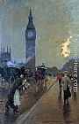 A view of Big Ben, London by Georges Stein